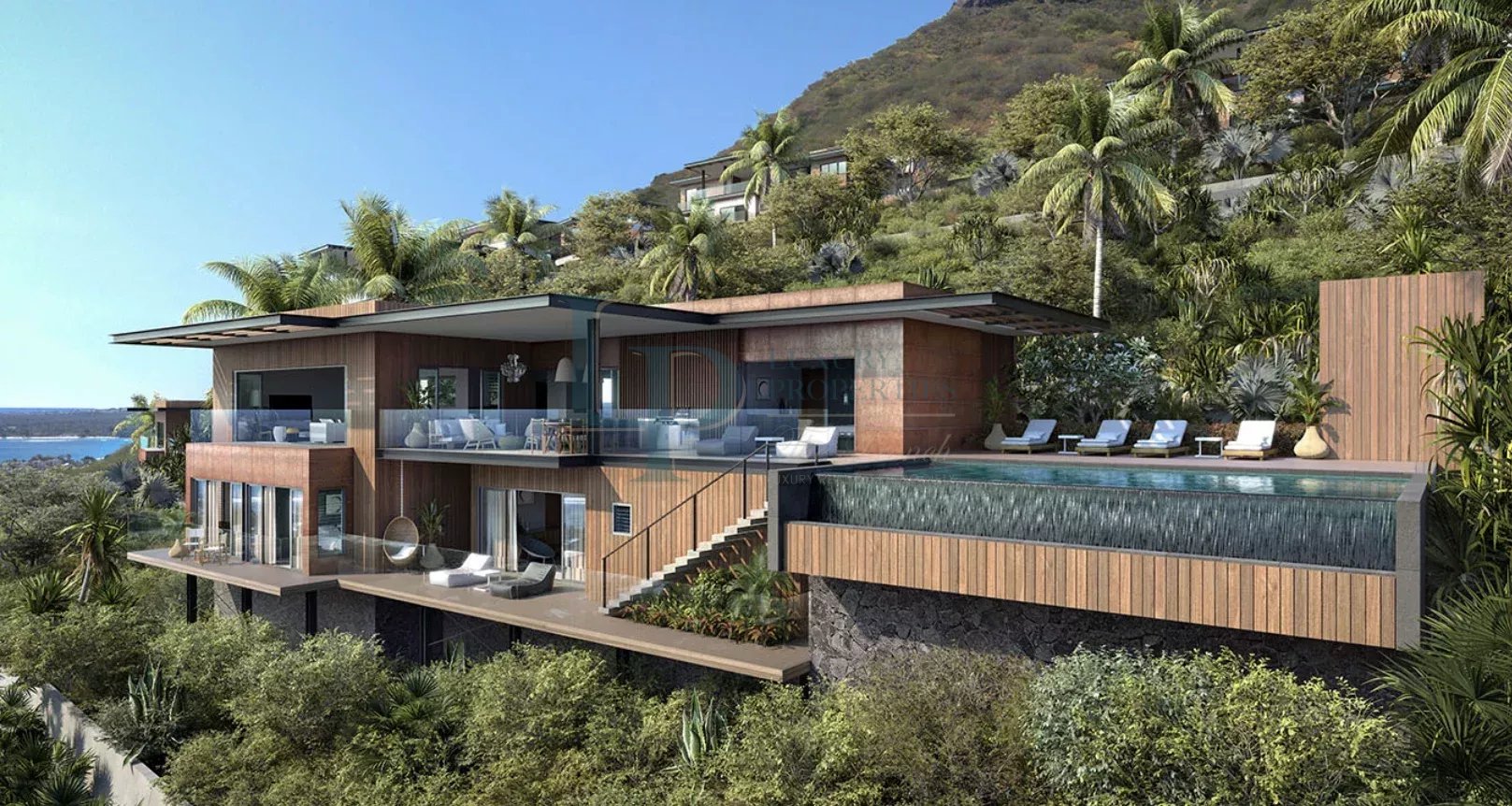 Villa de Luxe avec Piscine à Tamarin, Maurice