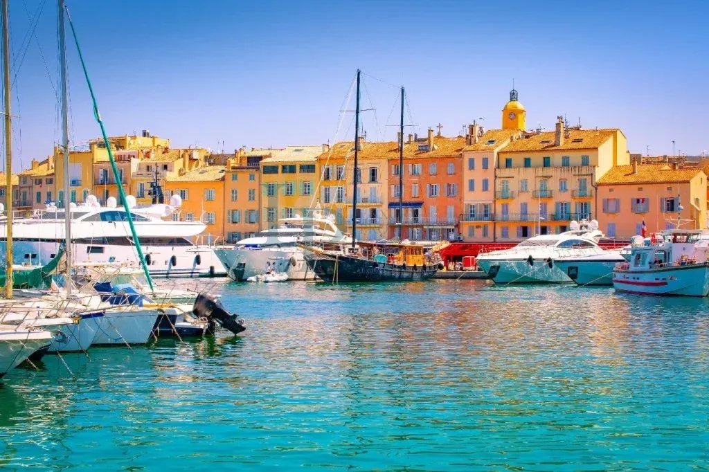 Au coeur du village de Saint-Tropez