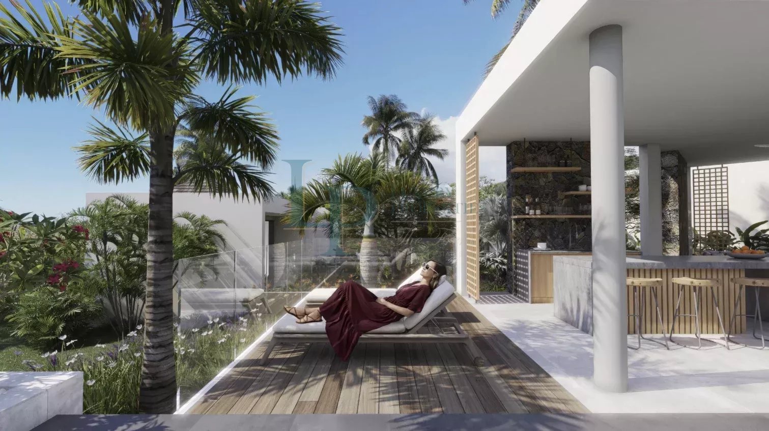 Villa Adénium, l’élégance tropicale à Bel Ombre