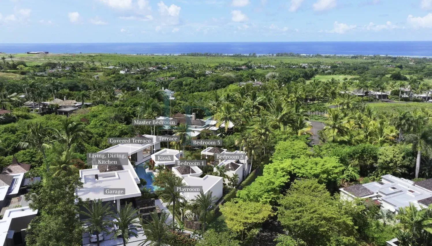 Villa Adénium, l’élégance tropicale à Bel Ombre