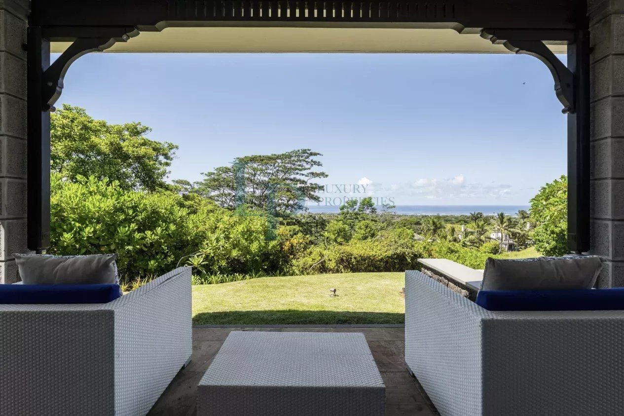 Superbe villa avec panorama sur l’océan