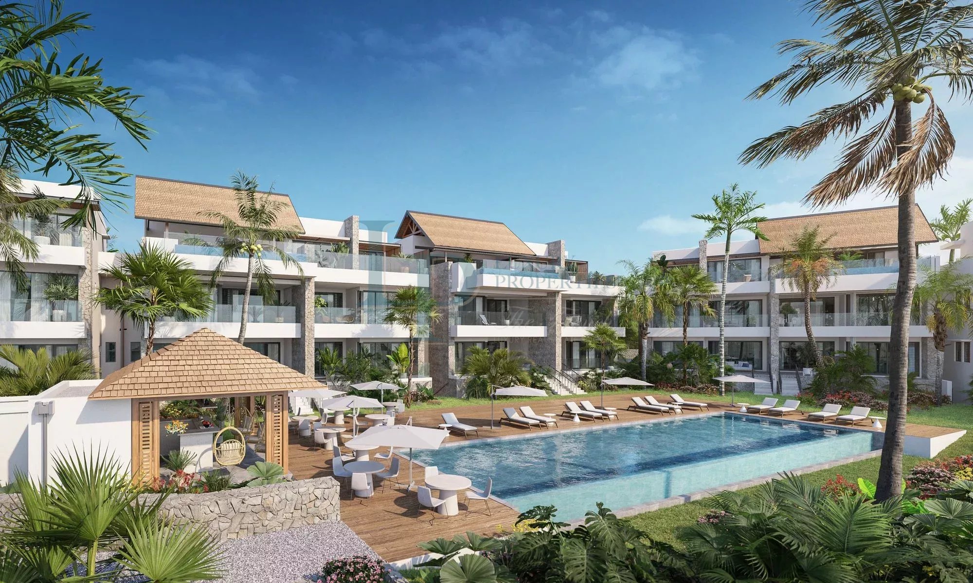 Penthouse contemporain de 147 m² à Flic en Flac