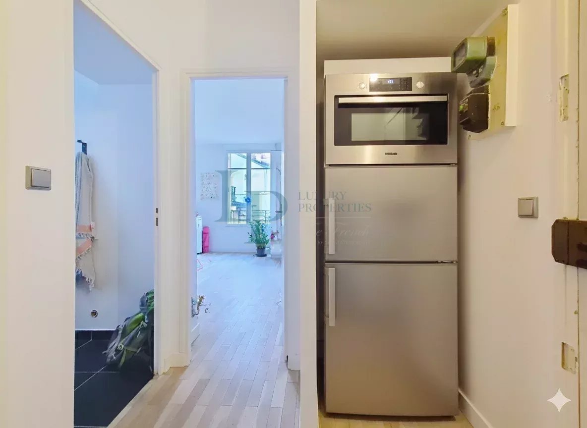 Charmant T2 Paris 19ème avec Digicode sécurisé