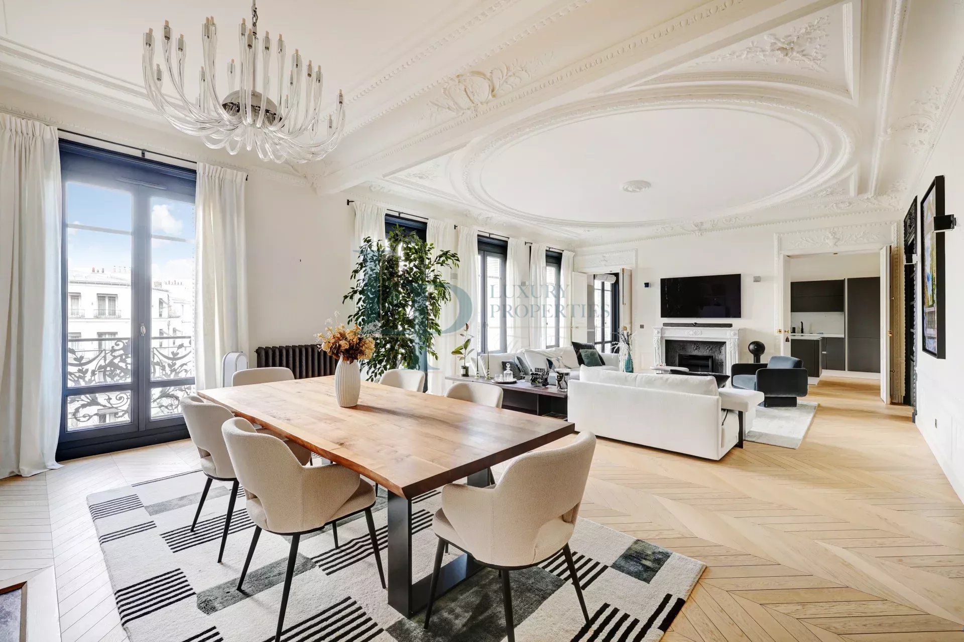 Sublime appartement d’architecte proche de l’Arc de Triomphe