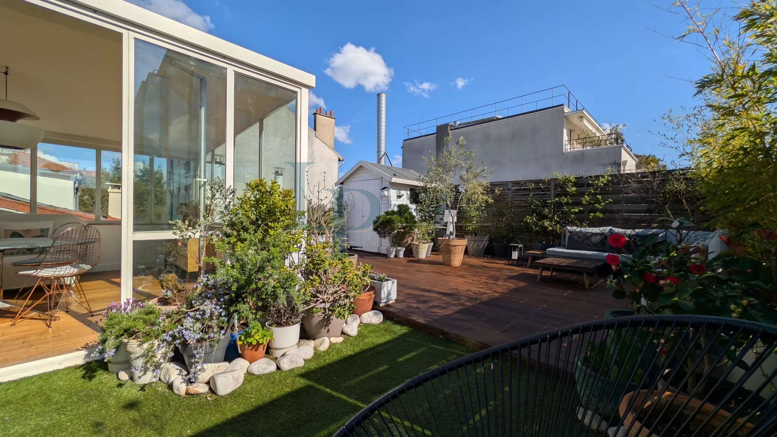 Parc du Chateau – Terrasse plein sud