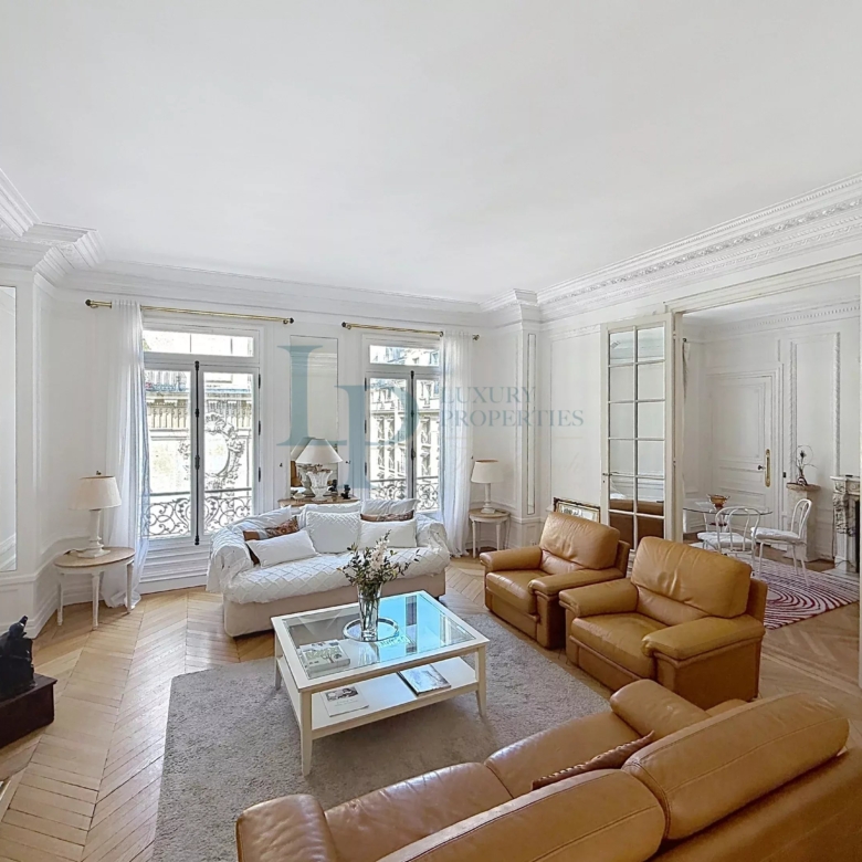 EXCLUSIVITÉ – PARIS VIII – APPARTEMENT 6 PIÈCES – 3/4 CHAMBRES –