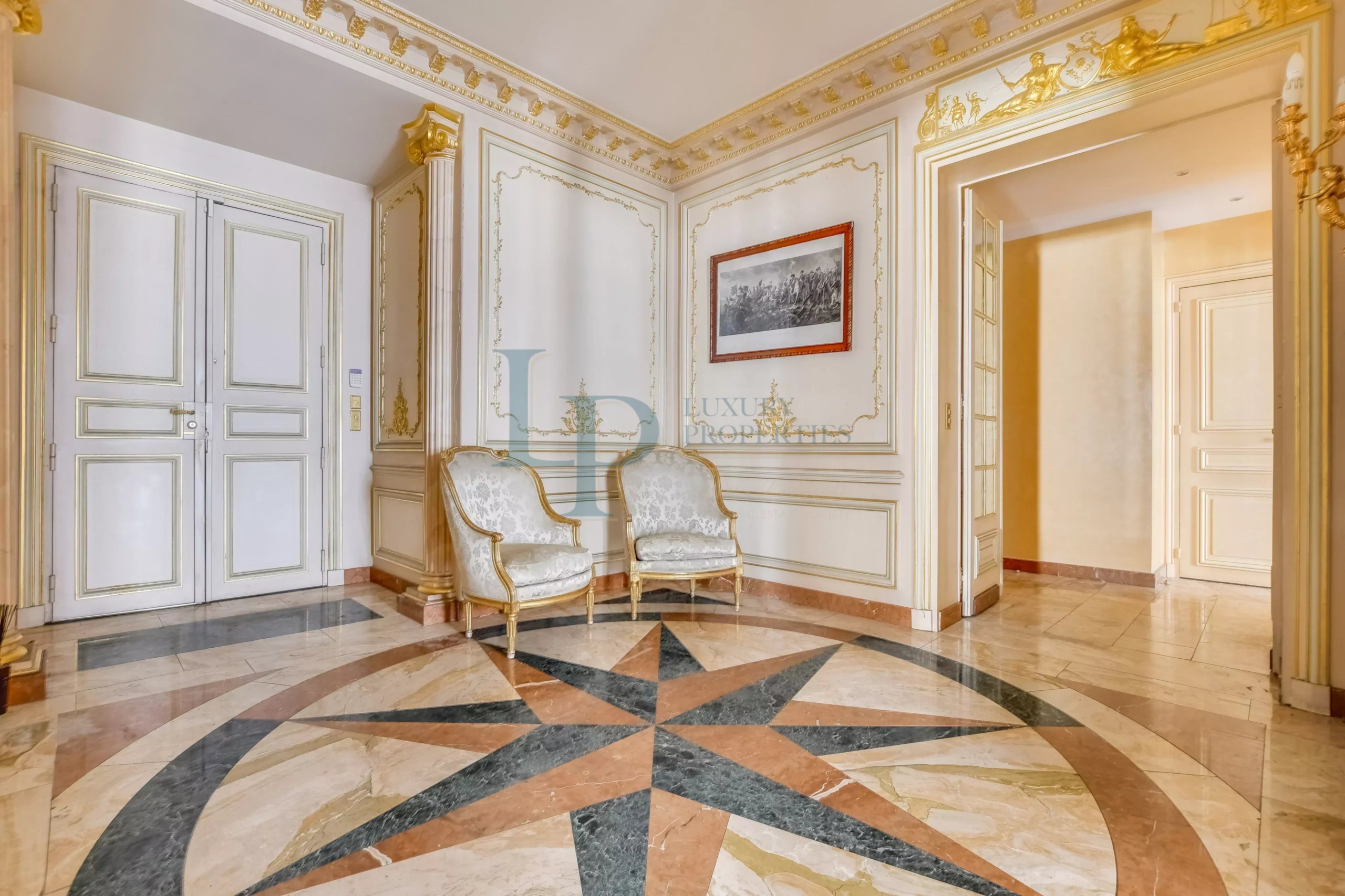 PARIS VIII – TRIANGLE D’OR | APPARTEMENT DE RÉCEPTION – 184 M²