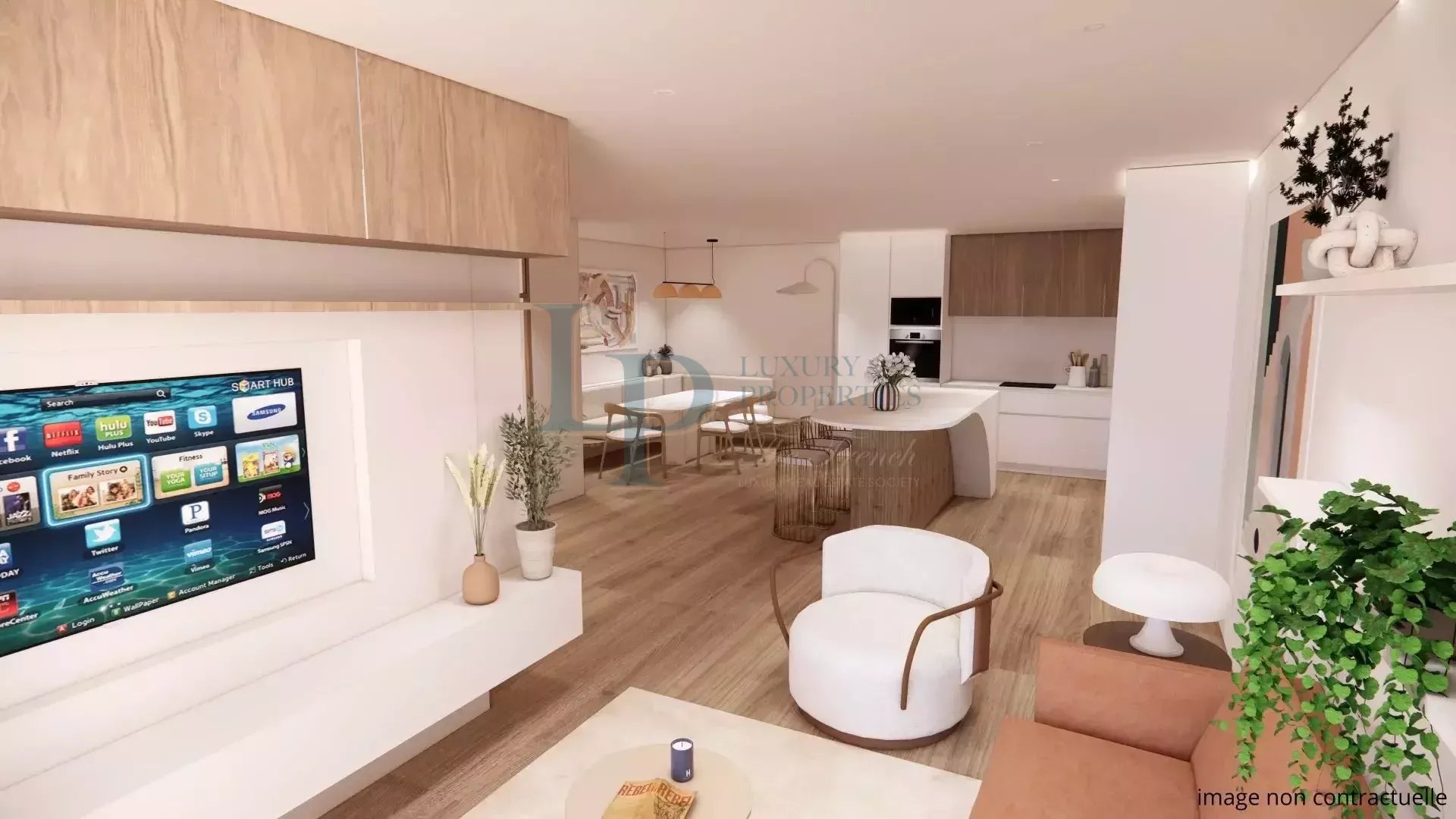 Appartement neuf 3 pièces de standing – Centre-ville de Sainte-Maxime