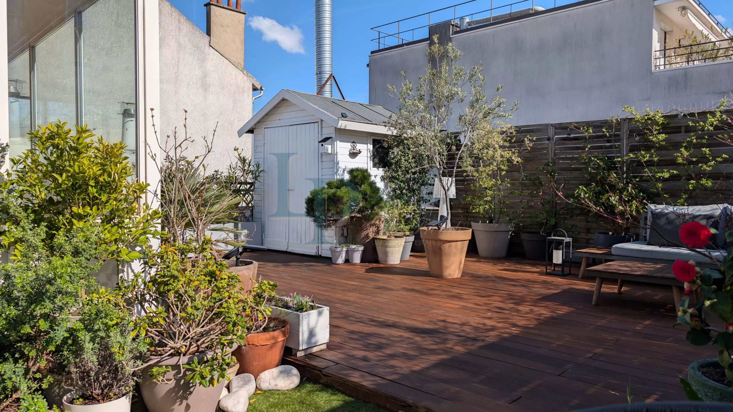 Parc du Chateau – Terrasse plein sud