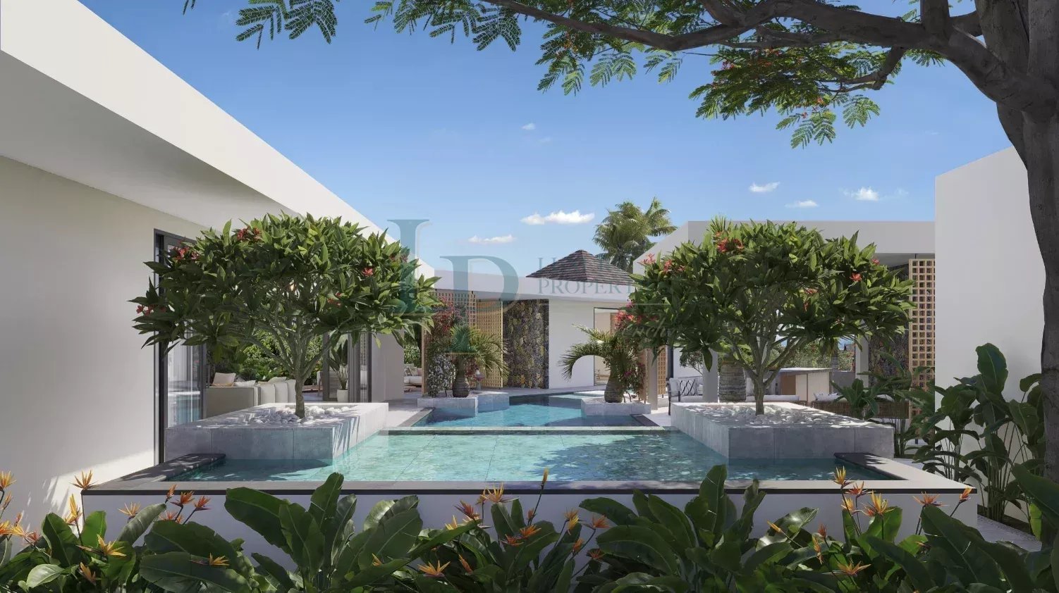 Villa Adénium, l’élégance tropicale à Bel Ombre