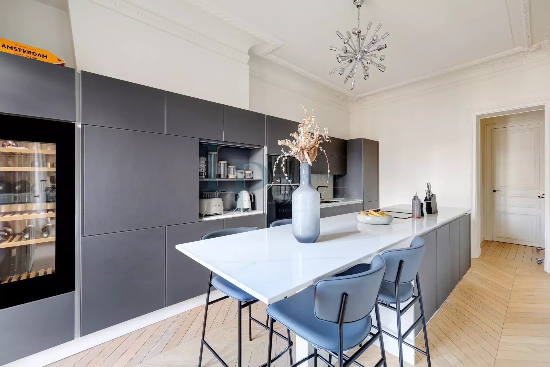 Sublime appartement d’architecte proche de l’Arc de Triomphe