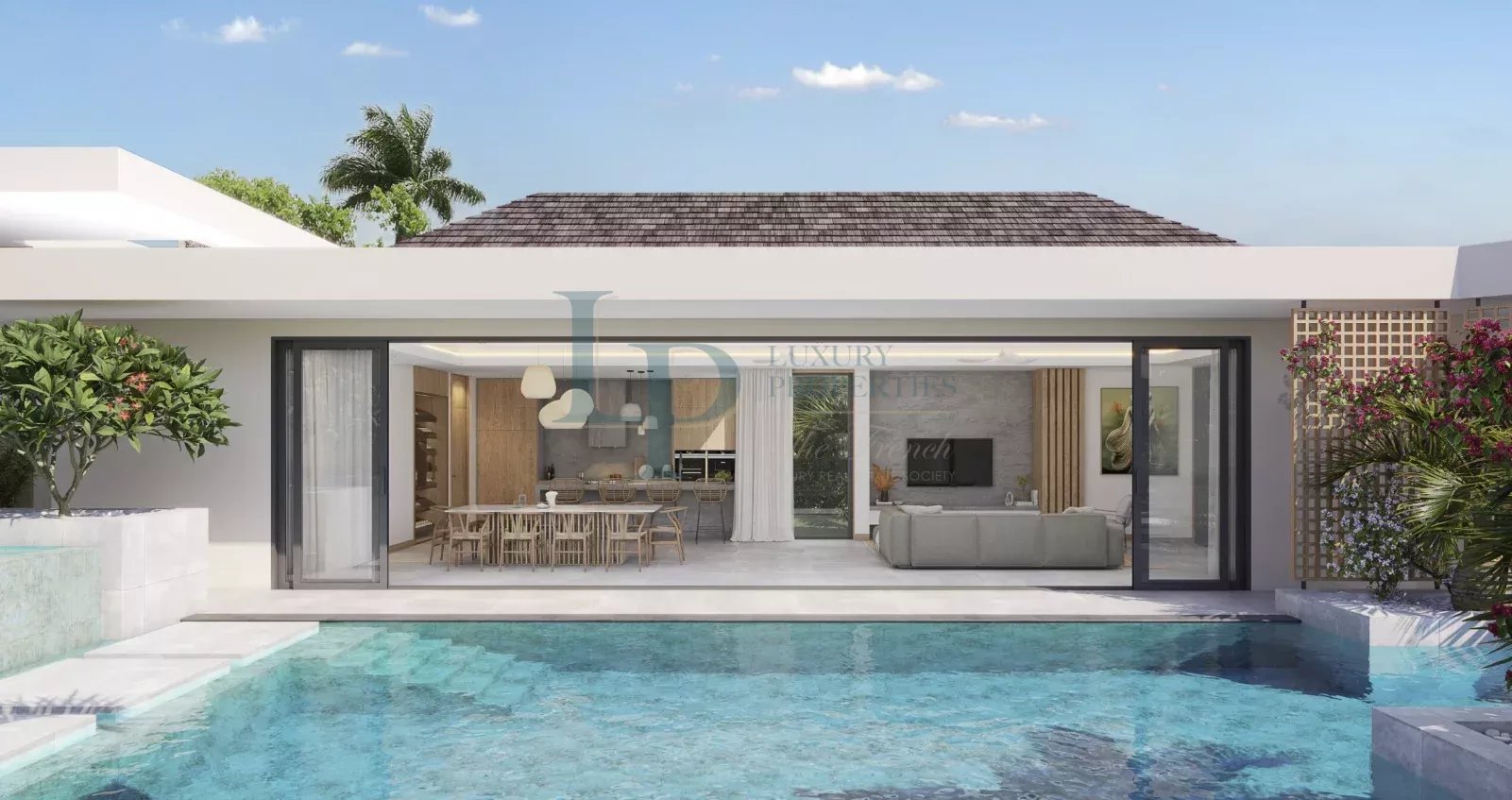Villa Adénium, l’élégance tropicale à Bel Ombre
