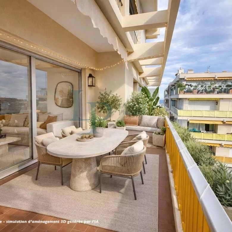 Appartement lumineux à Antibes avec piscine et tennis