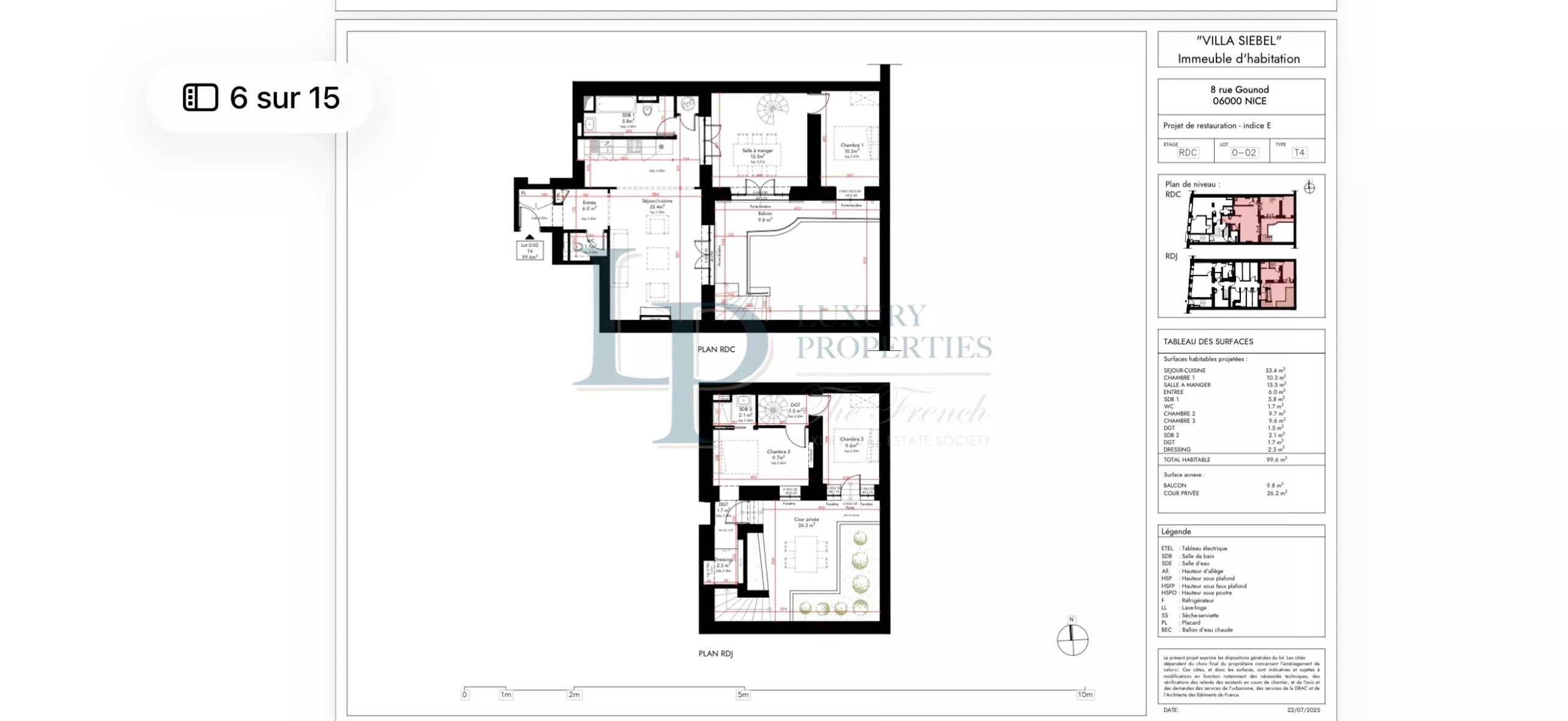 Villa Siébel – NICE – 2 pièces rénové | Investissement locatif