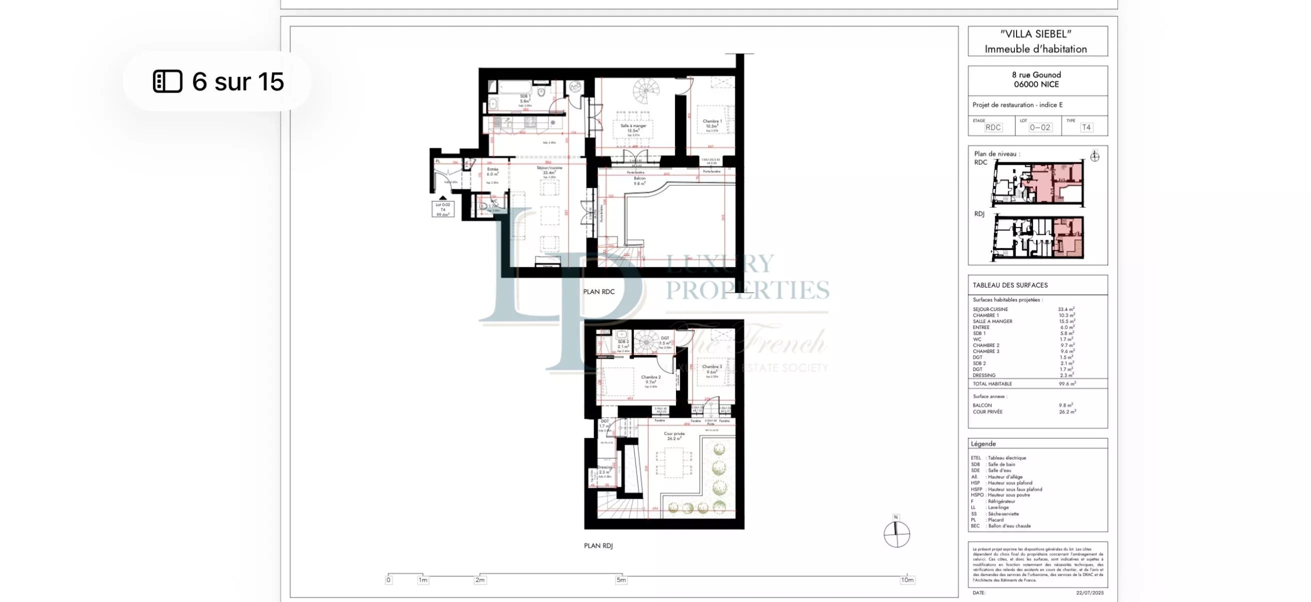 Villa Siébel – NICE – 2 pièces rénové | Investissement locatif